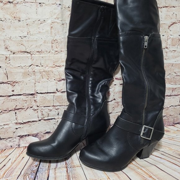 Cliffs White Mountain Pipeline Boots Black New in Box, Size 8 - Picture 3 of 6